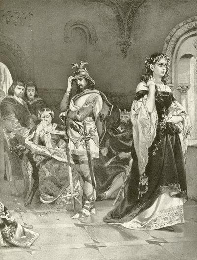 Hamlet. Akt IV, Scene V (dybtryk) af Felix Octavius Carr Darley