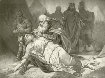 Kong Lear. Akt V, Scene III (dybtryk) af Felix Octavius Carr Darley