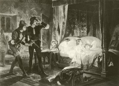 Kong Richard den Tredje. Akt IV - Scene III (dybtryk) af Felix Octavius Carr Darley