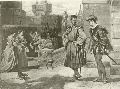 Othello. Akt III, Scene III (dybtryk) af Felix Octavius Carr Darley