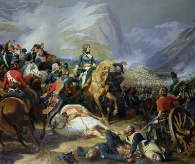 Slaget ved Rivoli, 1844 (se også 176686) af Felix Philippoteaux