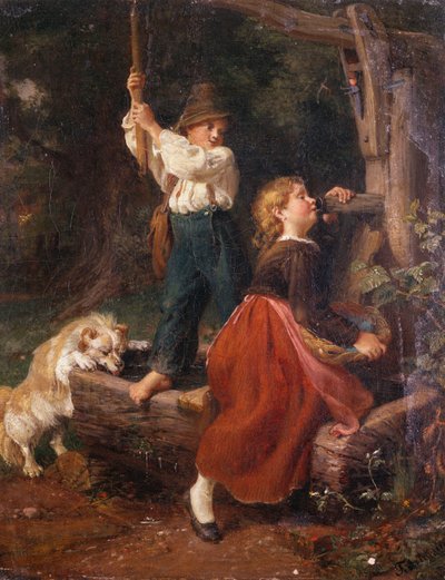 Vandpumpen af Felix Schlesinger