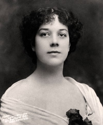 Clara Ellen Butt 1872-1936, engelsk contralto, begyndelsen af det 20. århundrede. af Fellows Willson