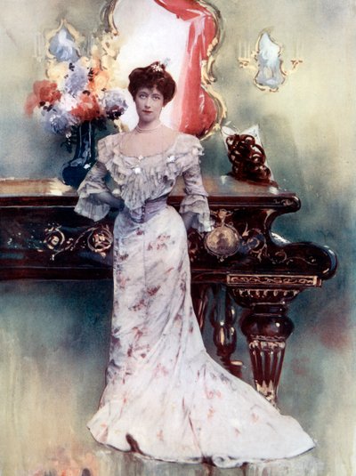 Ellis Jeffreys i Judas sakramente, c1902 af Fellows Willson