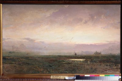 Matin (morgen) - Peinture de Fyodor Vasilyev (Feodor Alexandrovich, Fiodor Alexandrovitch Vassiliev (1850-1873), huile sur toile af Feodor Alexandrovich Vassiliev