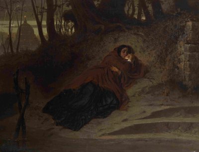 Forladt. Vatikanet og synden, 1872 af Feodor Andreyevich Bronnikov