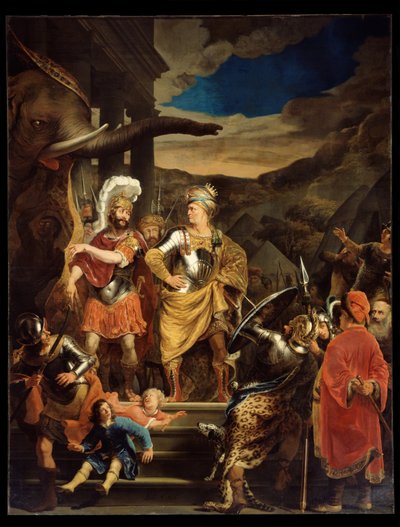 Fabritius und Pyrrhus af Ferdinand Bol
