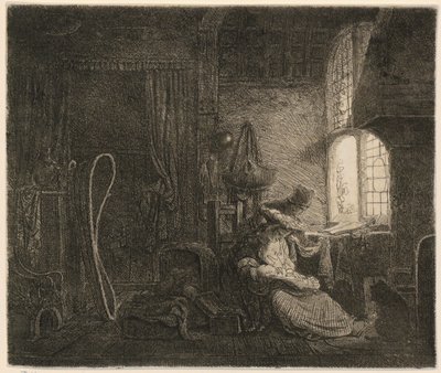 Familie im Zimmer af Ferdinand Bol