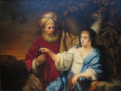 Juda og Tamar af Ferdinand Bol