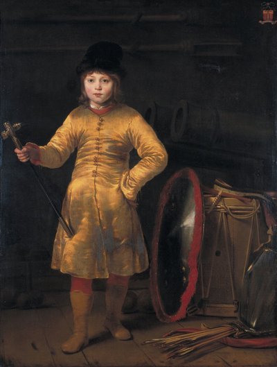 Otto van der Waeyen i en polsk dragt, 1656 af Ferdinand Bol