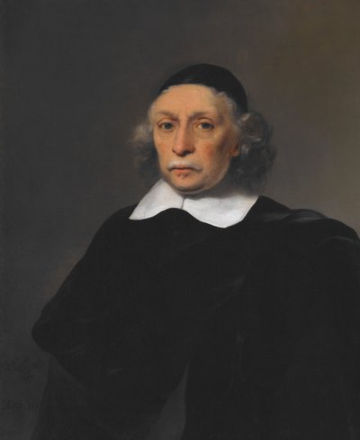 Portræt af en lærd af Ferdinand Bol