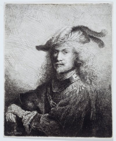 Portræt af en officer af Ferdinand Bol