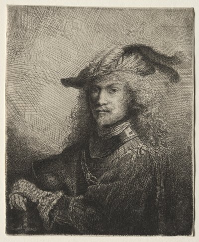 Portræt af en officer, 1645. af Ferdinand Bol
