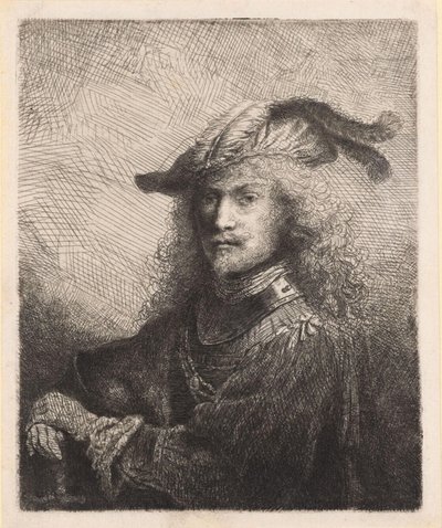Portræt af en officer af Ferdinand Bol