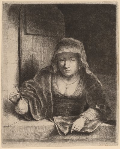 Kvinden med pæren af Ferdinand Bol