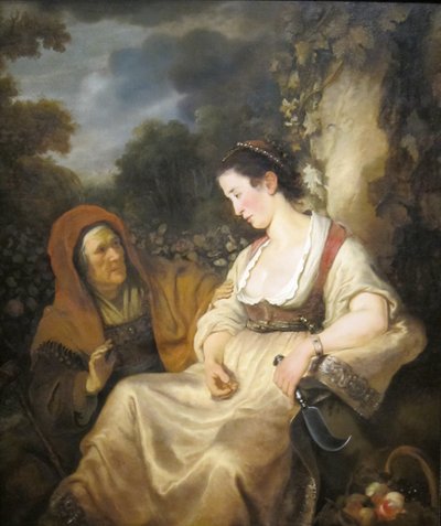 Vertumnus og Pomona af Ferdinand Bol