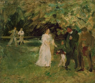 Samtale i parken af Ferdinand Brutt