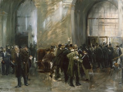 På børsen af Ferdinand Brutt
