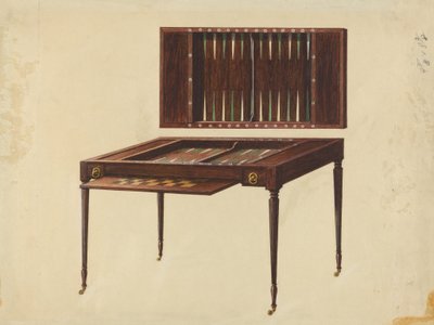 Spillebord af Ferdinand Cartier