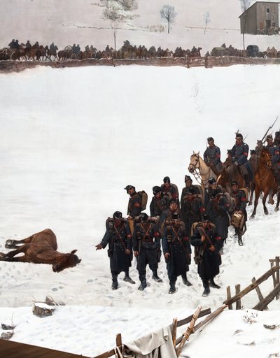 Bourbaki Panorama von Ferdinand & Castres Edouard (1838-1902) Hodler