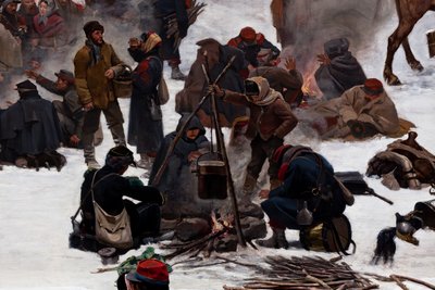 Bourbaki-Panorama von Ferdinand & Castres Edouard (1838-1902) Hodler