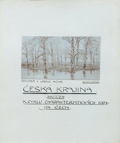16 visninger af tjekkiske landskaber "Ceska Krajiná" af Ferdinand Engelmuller