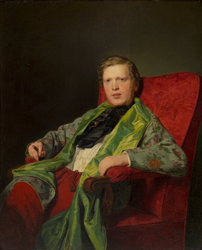 Emanuel Ritter von Neuwall (1813-1879) af Ferdinand Georg Waldmüller