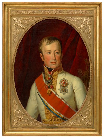 Kejser Ferdinand I som kronprins af Ferdinand Georg Waldmüller