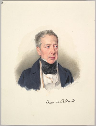 Prins Rudolph Joseph af Colloredo-Mansfeld af Ferdinand Georg Waldmüller