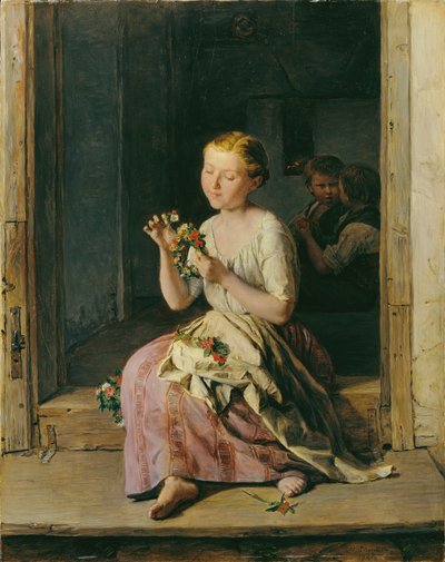 Kransenoprulleren af Ferdinand Georg Waldmuller