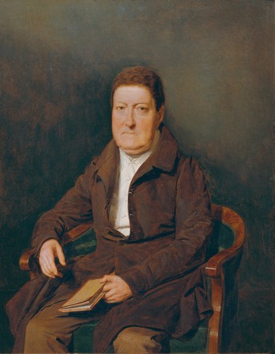 Herr Wohlleben, bror til Wiens borgmester Stephan Edler von Wohlleben af Ferdinand Georg Waldmuller