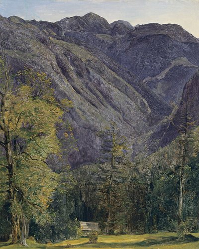 Schönberg set fra Hoisenrad, 1833 af Ferdinand Georg Waldmuller