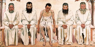 Træthed af livet af Ferdinand Hodler