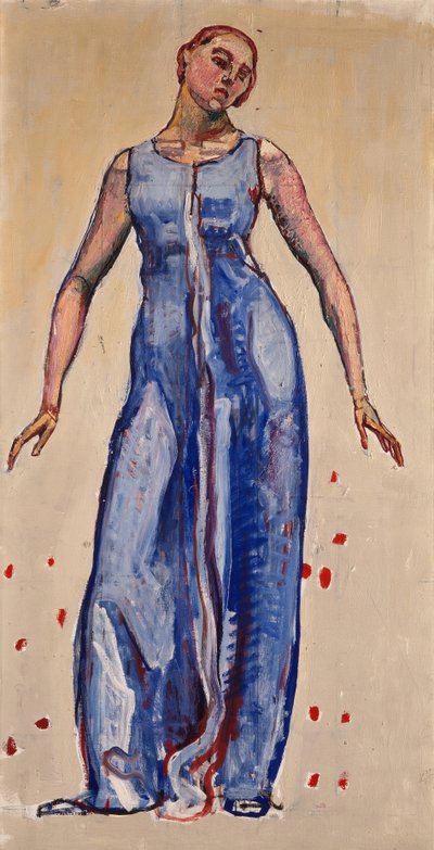 Figur til at se ind i det uendelige af Ferdinand Hodler