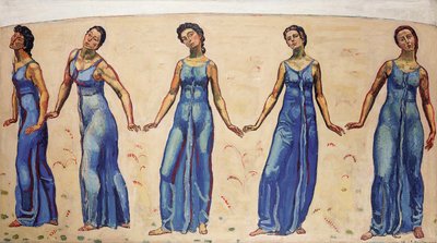 Kig ind i Uendeligheden af Ferdinand Hodler