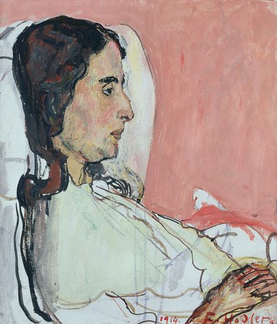 Madame Valentine Dildo Darel, ill, 1914 af Ferdinand Hodler