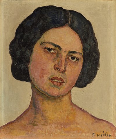 Portræt af Giulia Leonardi af Ferdinand Hodler