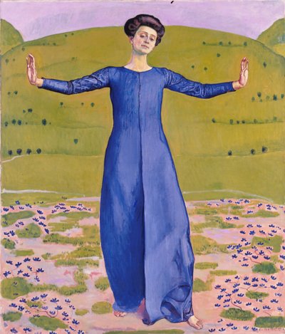 Sang fra det fjerne, 1906 af Ferdinand Hodler