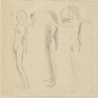 Study for Day (Sandhed) af Ferdinand Hodler