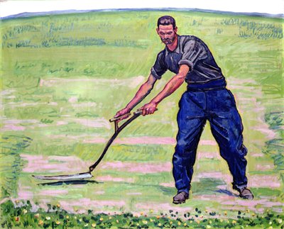 Plæneklipperen af Ferdinand Hodler