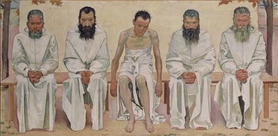 Træt af livet, efter 1892 af Ferdinand Hodler
