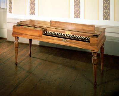 Clavichord, der engang var ejet af Franz Joseph Haydn (1732-1809) af Ferdinand Hofmann