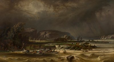 Maas ved Poilvache af Ferdinand Joseph Bernard Marinus