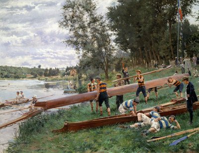 På kanten af Marne af Ferdinand Joseph Gueldry