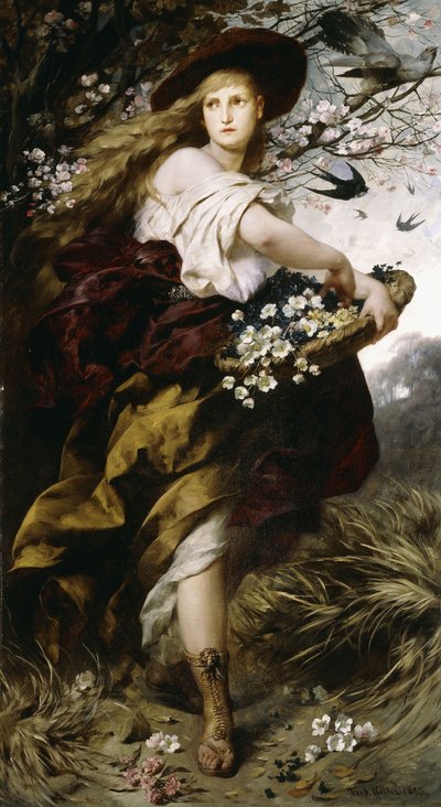 Flora, 1883 af Ferdinand Keller