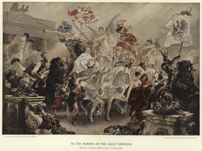 Til minde om den store kejser af Ferdinand Keller