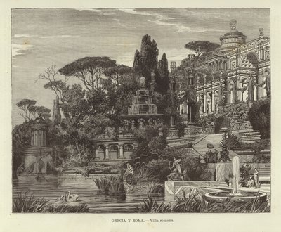 Grækenland og Rom - romersk villa af Ferdinand Knab
