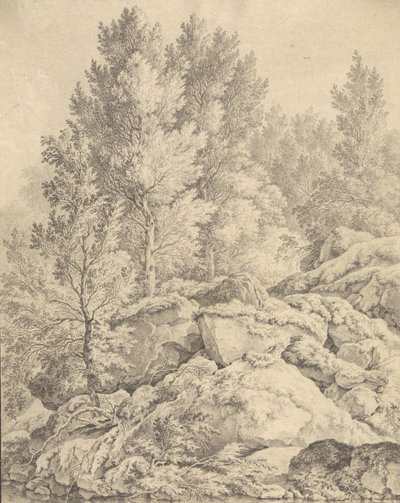 Udsigt over Trippstadt-dalen i Pfalz af Ferdinand Kobell