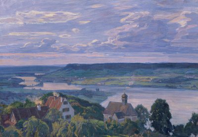 Klingenzell ved Rhinen af Ferdinand Kruis