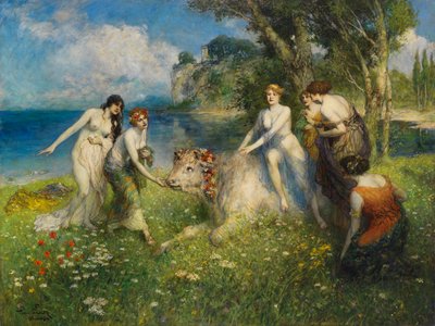 Europa og Tyren, 1910